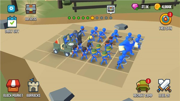 精彩截图-4166am金沙战争部队官方版免费下载-4166am金沙战争部队最新版(Stick Army)下载 v1.3.8 安卓版2
