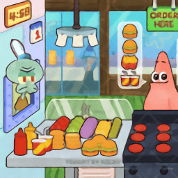 澳门在线威尼斯人传奇游戏下载-海绵宝宝版沙威玛传奇(蟹皇堡传奇)下载 v1.0 安卓版