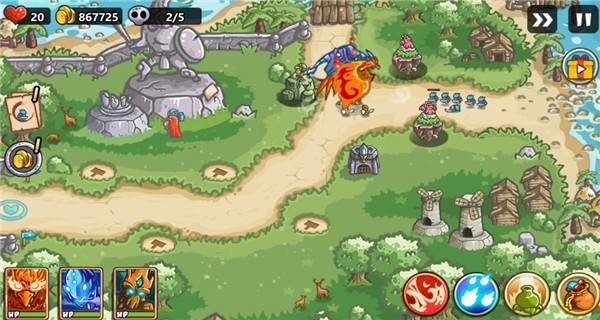 5163银河手机版中文下载手机版-5163银河手机版游戏(Kingdom Defense 2: Empire Warriors - Premium)下载 v1.3.9 安卓版游戏画面2