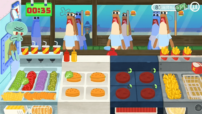 精彩截图-澳门在线威尼斯人传奇游戏下载-海绵宝宝版沙威玛传奇(蟹皇堡传奇)下载 v1.0 安卓版1